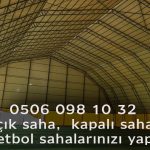 halı saha kapatma maliyeti
