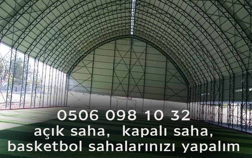kapalı halı saha yapımı