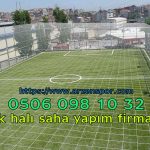 açık halı saha yapım firmaları
