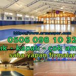 kapalı basketbol saha yapım