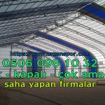 kapalı halı saha yapım firması